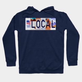 Utah Local, License Plates Hoodie